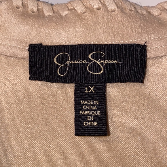 Jessica Simpson Suede-Like Jacket - Picture 6 of 6